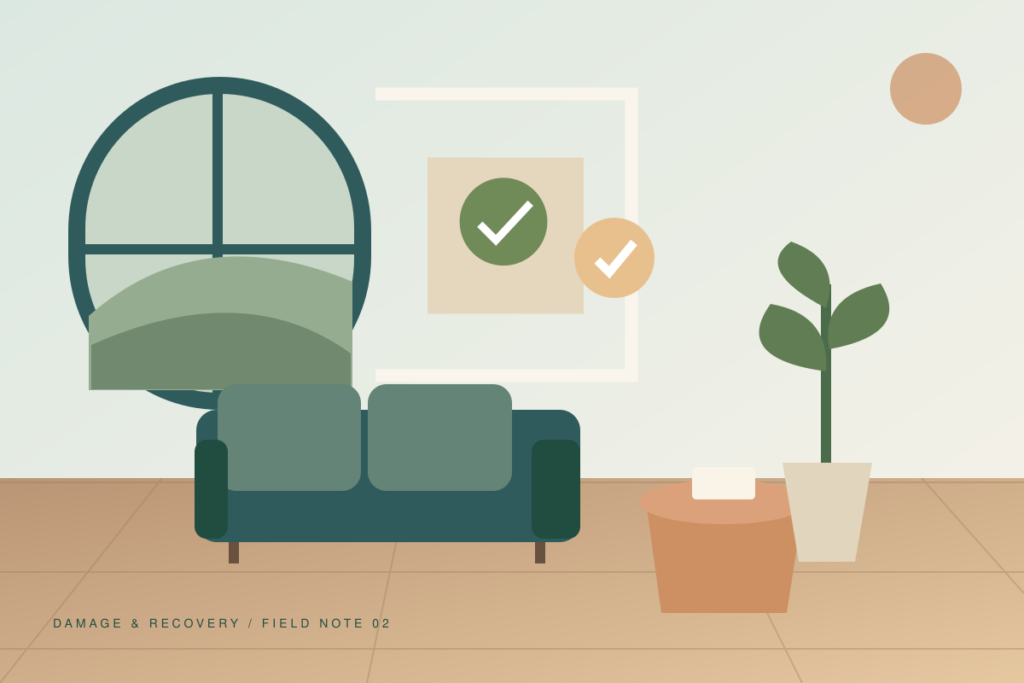 Original architectural illustration for Mold or Moisture? Ask the Better Question